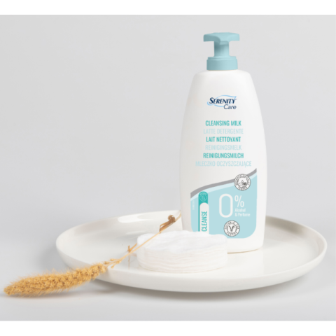 Lait Nettoyant Sans Rinçage Serenity Care - Doux & Pratique