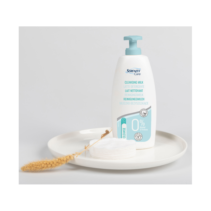 Lait Nettoyant Sans Rinçage Serenity Care - Doux & Pratique