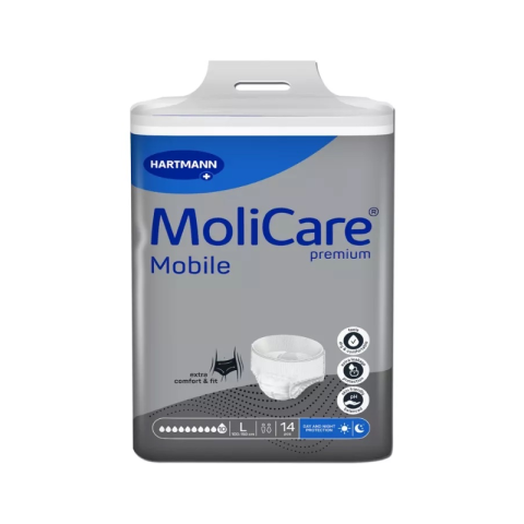 Couche Culotte Adulte Molicare Mobile - L 10 gouttes| Senior Médical
